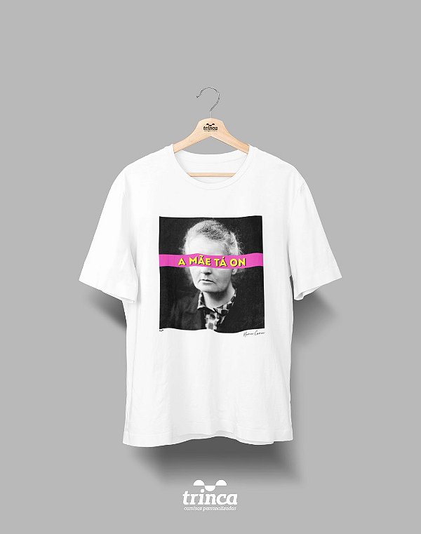 Camiseta - Coleção Imortais - Marie Curie - Basic
