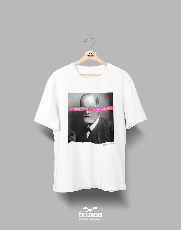 Camiseta - Coleção Imortais - Sigmund Freud - Basic