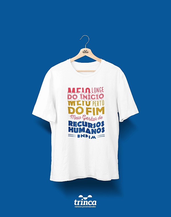 Camisa Universitária Recursos Humanos - Meio Gestor - Basic