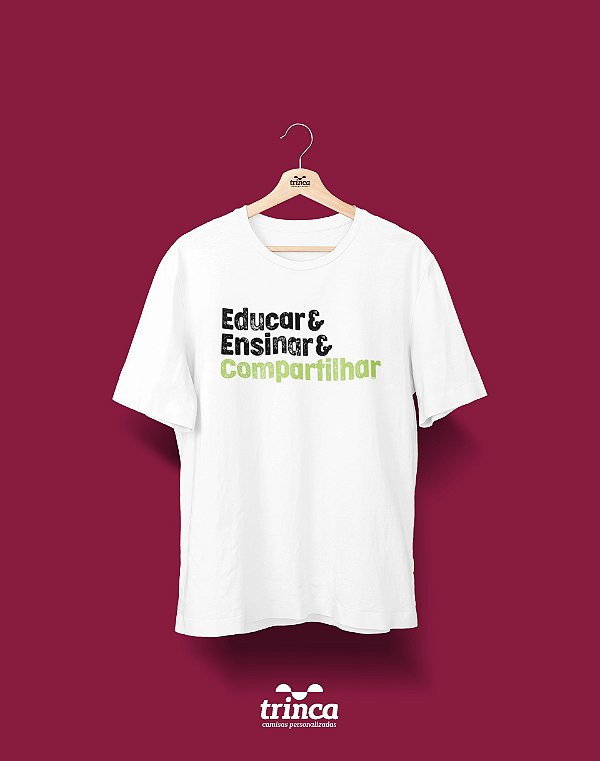 Camisa Universitária Pedagogia - Princípios - Basic
