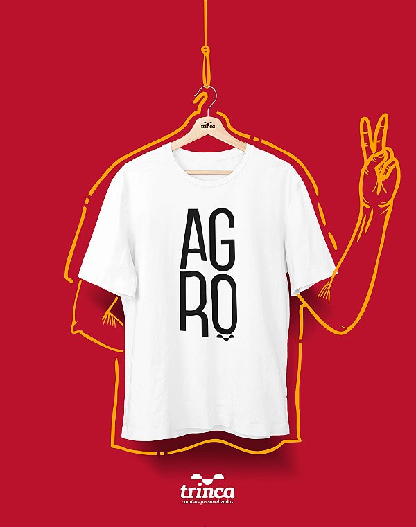 Camiseta Universitária - Agronomia - Minimal - Basic