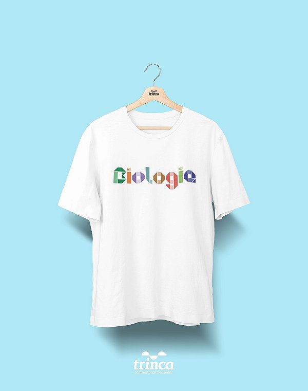 Camiseta Universitária - Biologia - Origami - Basic