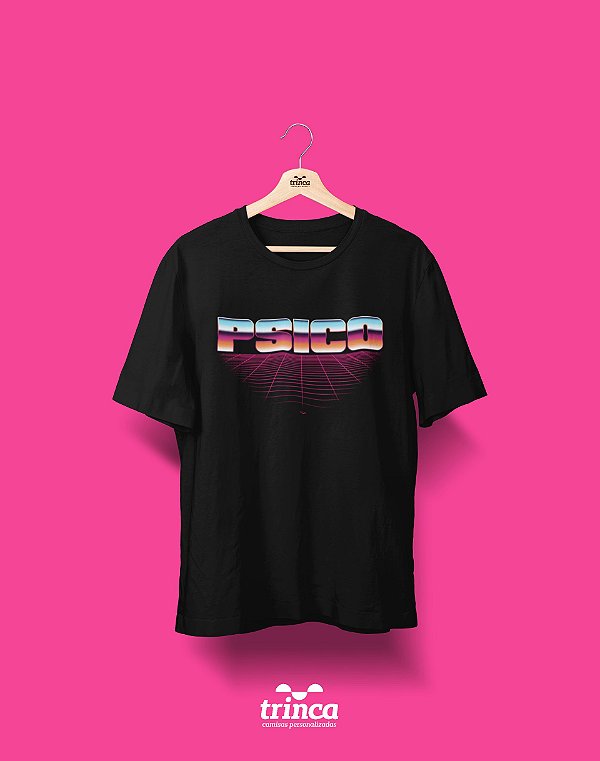 Camiseta Personalizada - 80's - Psicologia - Basic