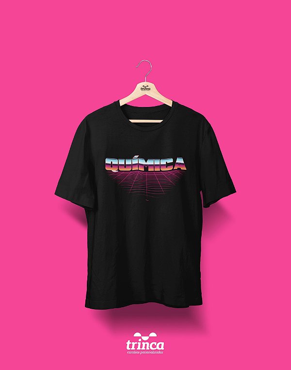 Camiseta Personalizada - 80's - Química - Basic