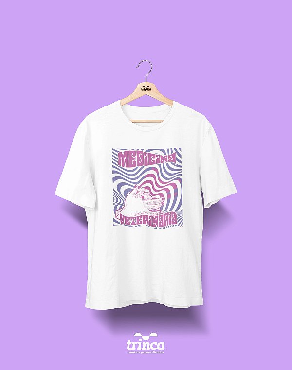 Camiseta Personalizada - Psicodélicos - Medicina Veterinária - Basic