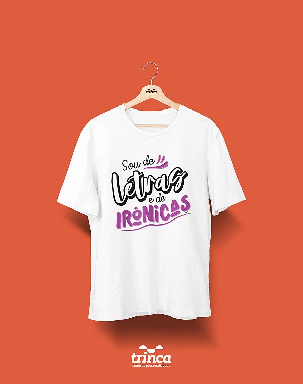 Camisa Universitária Letras - Irônicas - Basic