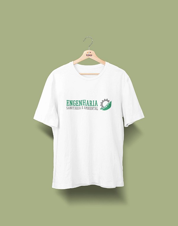 Camiseta Universitária - Engenharia Ambiental - Símbolo