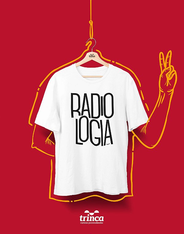Camiseta Personalizada - Minimal - Radiologia - Basic
