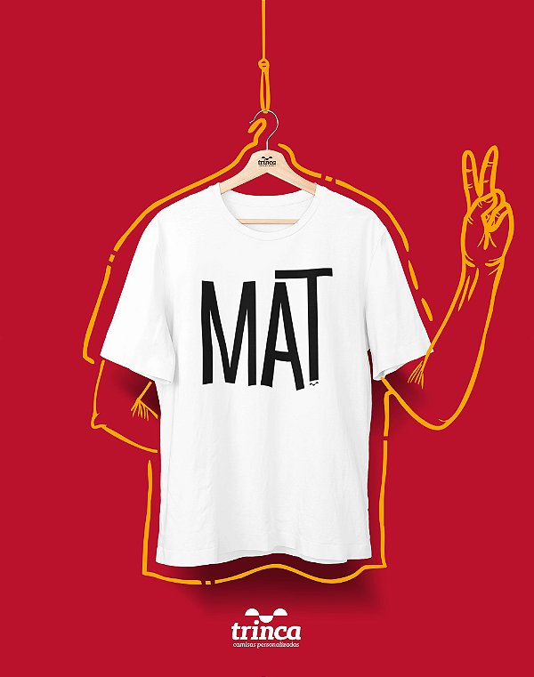 Camiseta Personalizada - Minimal - Matemática - Basic