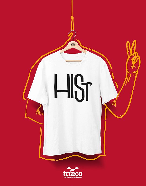 Camiseta Personalizada - Minimal - História - Basic