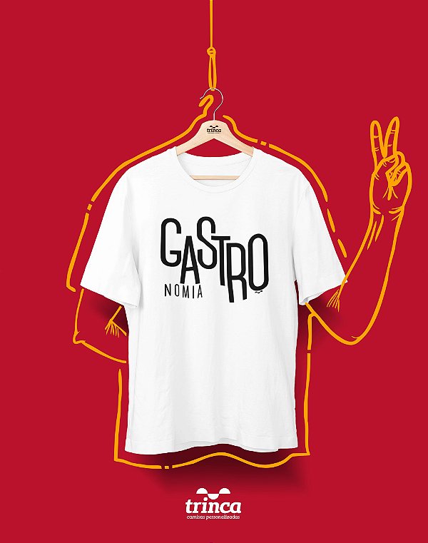 Camiseta Personalizada - Minimal - Gastronomia - Basic