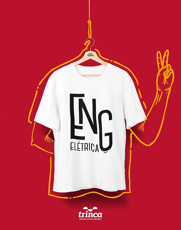 Camiseta Personalizada - Minimal - Engenharia Elétrica - Basic
