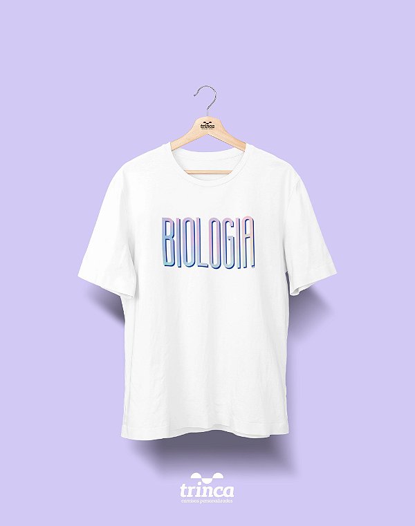 Camiseta Universitária - Biologia - Tie Dye - Basic