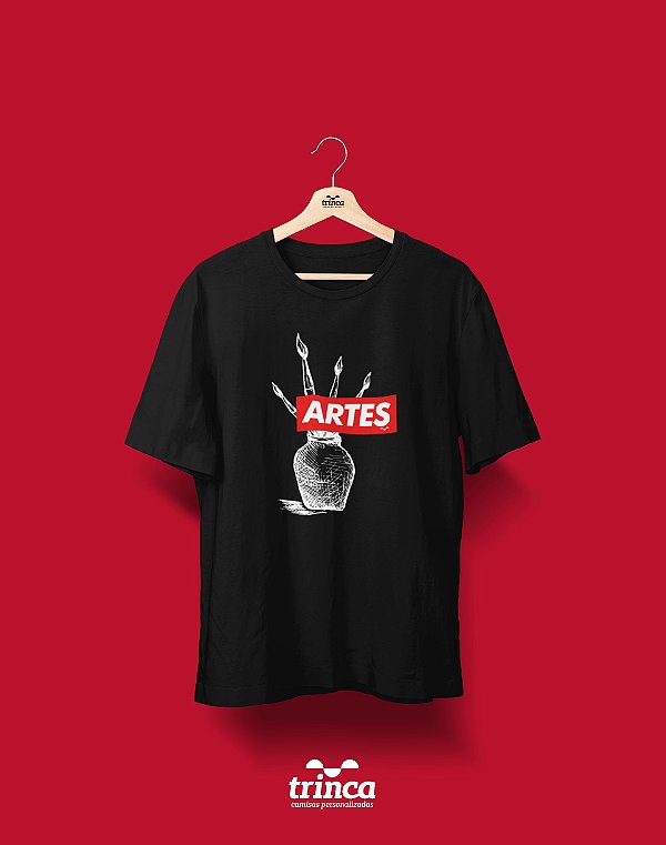 Camiseta Universitária - Artes - Supreme - Basic