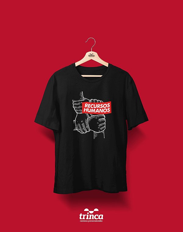 Camiseta Universitária - Recursos Humanos - Supreme - Basic