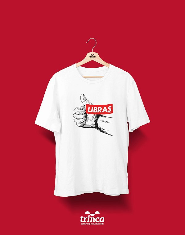 Camiseta Universitária - Libras - Supreme - Basic
