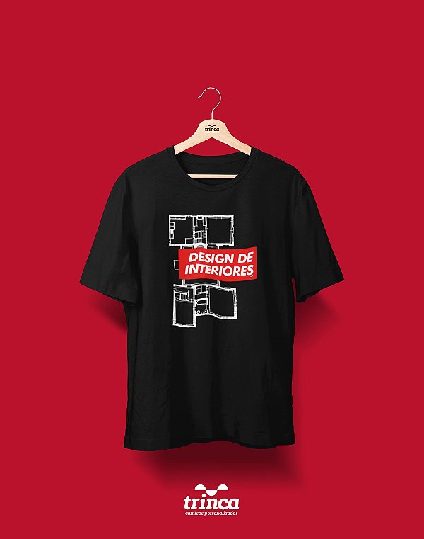 Camiseta Universitária - Design de Interiores - Supreme - Basic