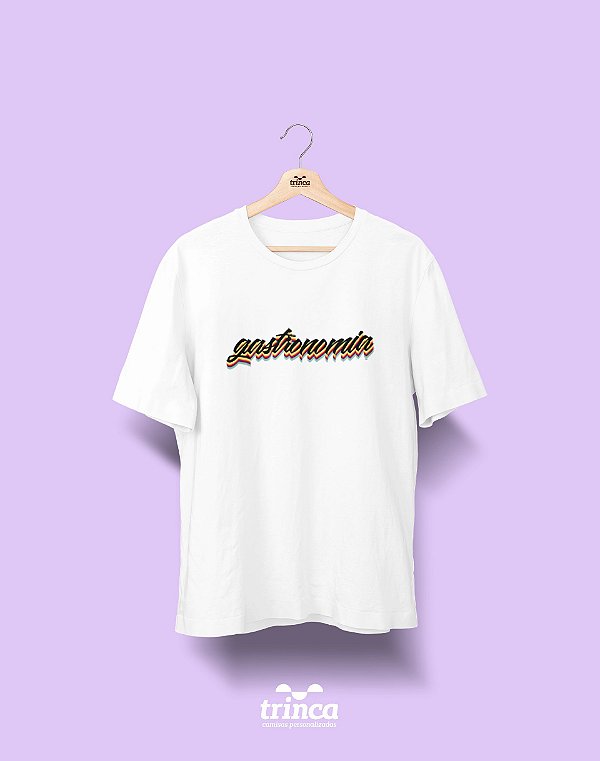 Camiseta Universitária - Gastronomia - Grafite - Basic