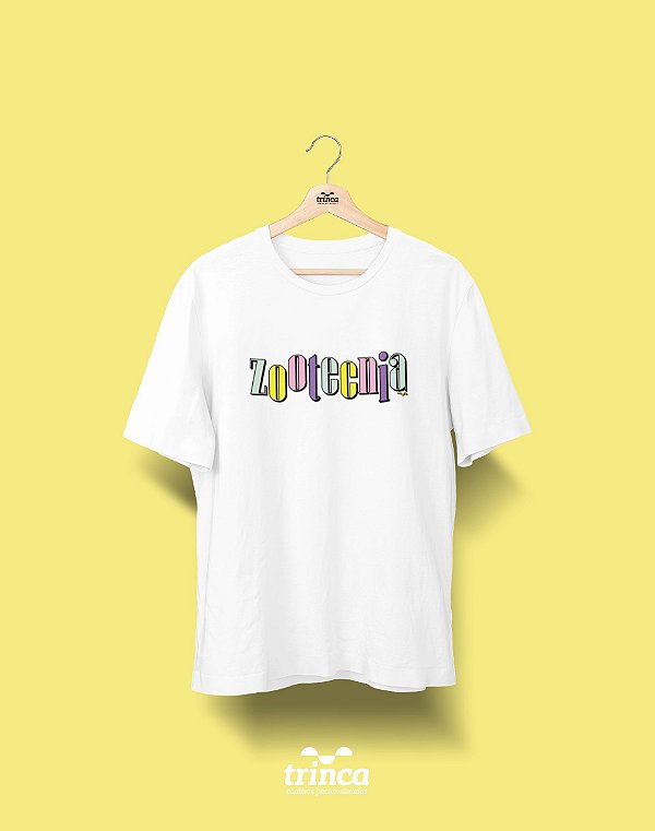 Camiseta Universitária - Zootecnia - 90's - Basic