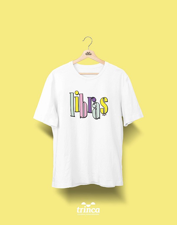 Camiseta Universitária - Libras - 90's - Basic