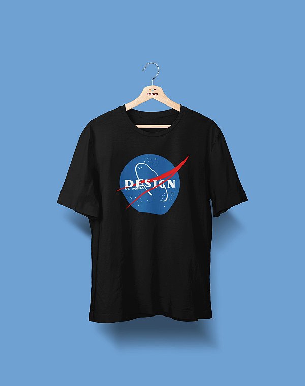 Camiseta Universitária - Design de Moda - Nasa - Basic