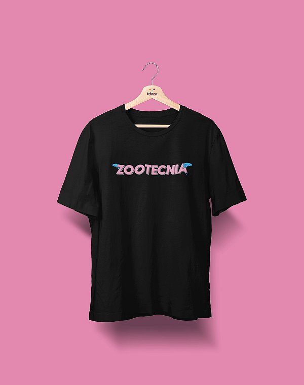 Camiseta Universitária - Zootecnia - Voe Alto - Basic