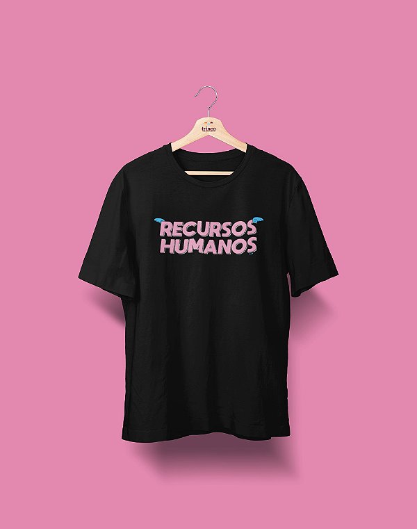 Camiseta Universitária - Recursos Humanos - Voe Alto - Basic