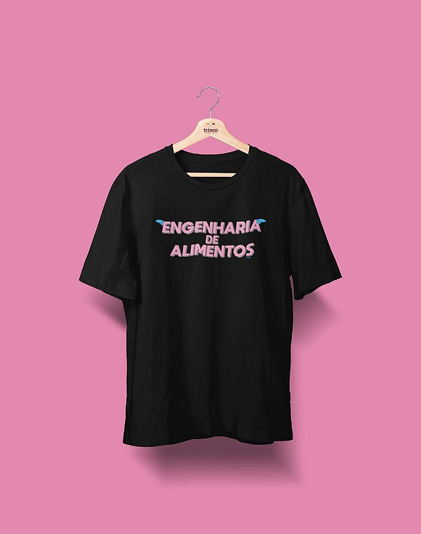 Camiseta Universitária - Engenharia de Alimentos - Voe Alto - Basic