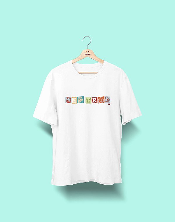 Camiseta Universitária - Segurança do Trabalho - Colagem - Basic