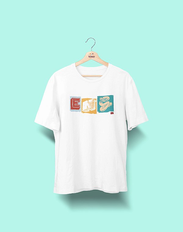 Camiseta Universitária - Engenharias - Colagem - Basic