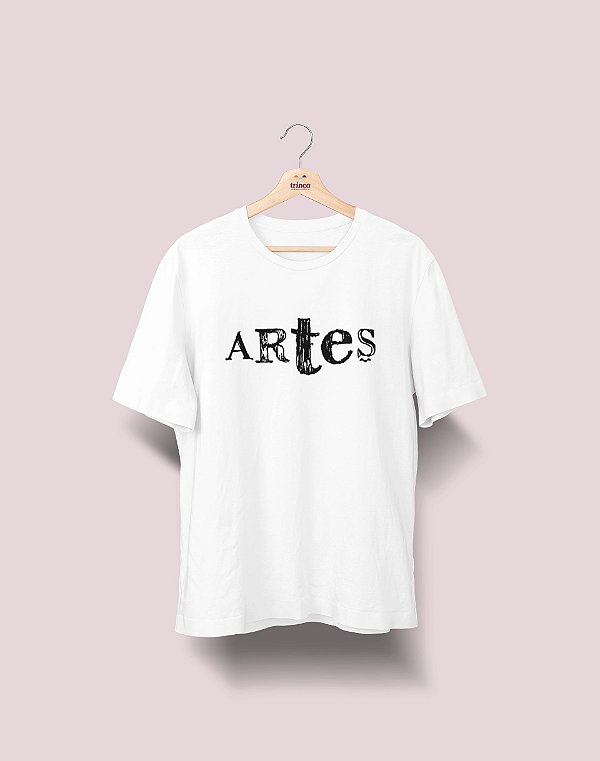 Camiseta Universitária - Artes - Nanquim - Basic