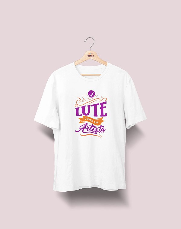 Camiseta Universitária - Artes - Lute Como - Ele - Basic
