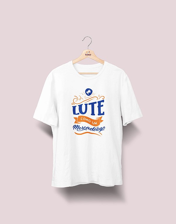 Camiseta Universitária - Marketing - Lute Como - Ele - Basic