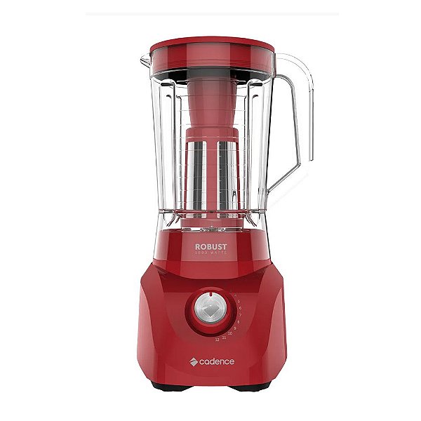 Liquidificador Cadence Robust 1000w Copo 3,3L Vermelho 127 Volts