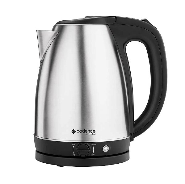 Chaleira Elétrica Cadence Control Inox CEL850 1200w 1,8L 127 Volts