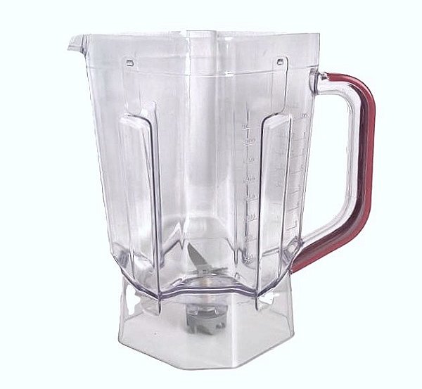 Copo para Liquidificador Oster Oliq601 sem Tampa Original Vermelho