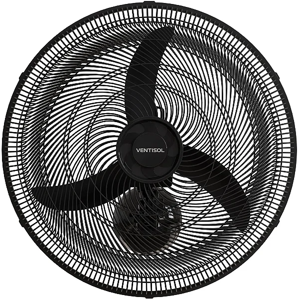 Ventilador De Parede Turbo Silencio Ventisol New 3 Pás 130w 50cm