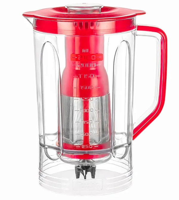 Copo Para Liquidificador Mondial L1000 Vermelho Original