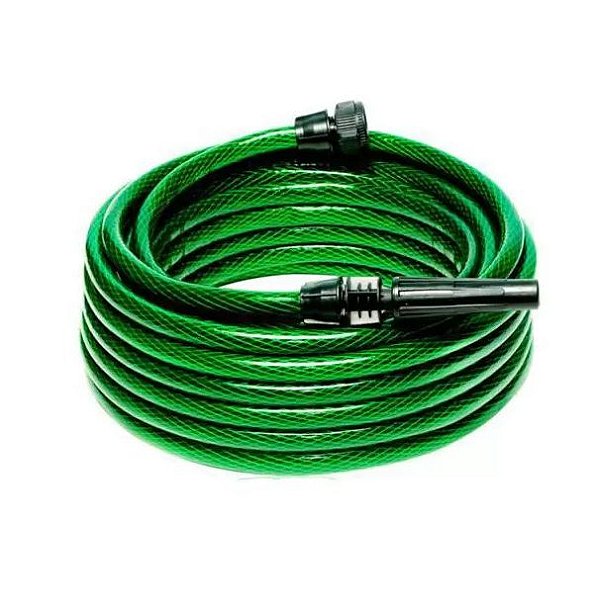 Conjunto Mangueira Jardim Esguicho Adaptador 10M Sunflex