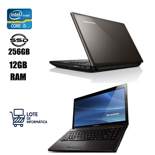 Notebook Lenovo 14 Polegadas Intel Core i5 12GB SSD 256GB com Garantia até 12x.