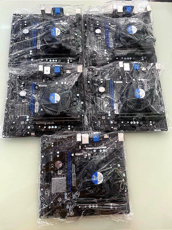 Kit i3 Segunda geração Placa+Processador+Cooler+4GB com garantia fornecedor atacado e varejo