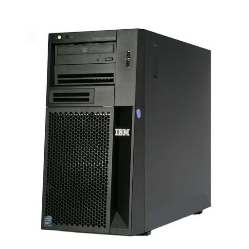 Servidor Torre IBM System x3400 M3 Alta Performance Até 2x Xeon 5620/ Até 128GB RAM/ Até 16TB HDD/ 2x Fonte Original Barato com Garantia + Brinde