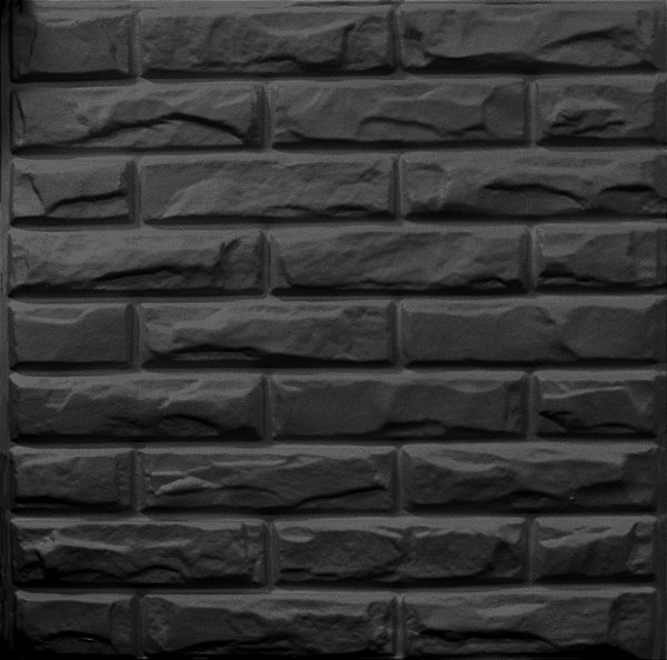 PLACA 3D POLIESTIRENO - CANJIQUINHA PRETA