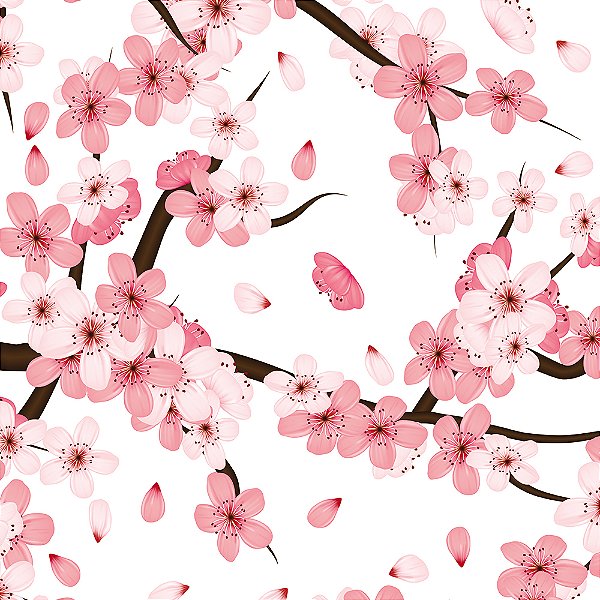 PAPEL DE PAREDE ADESIVO - FOLHA ROSA - 0,48X3,00