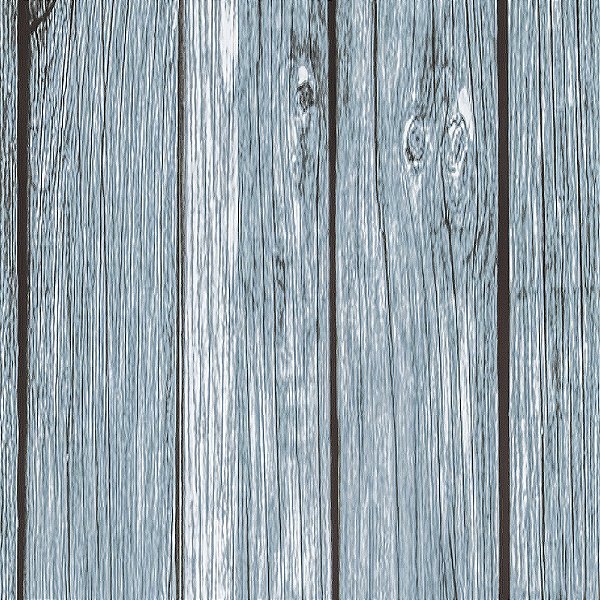 PAPEL DE PAREDE ADESIVO - MADEIRA - AZUL  -  0,48X3,00