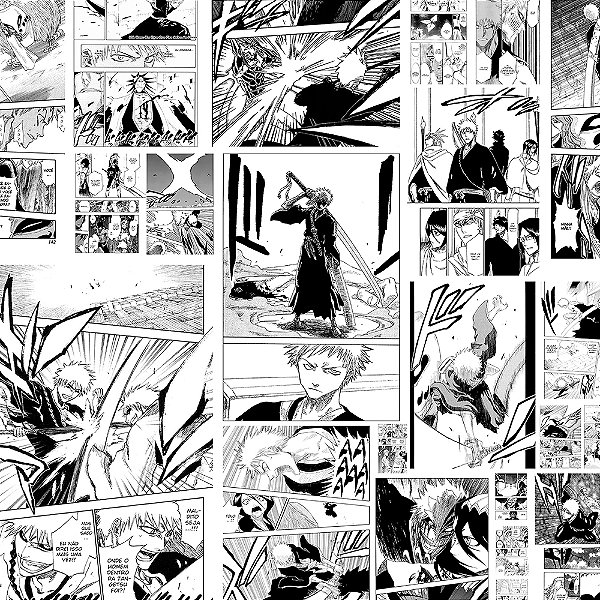 PAPEL DE PAREDE ADESIVO - TEEN - MANGÁ  -  0,48X3,00