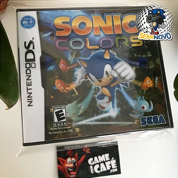 Sonic Colors - Nintendo DS 2DS 3DS