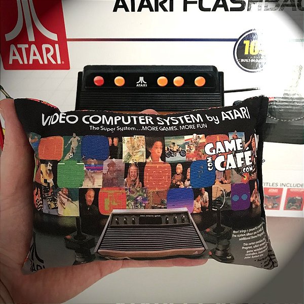 Mini Almofada Atari Pac-Man