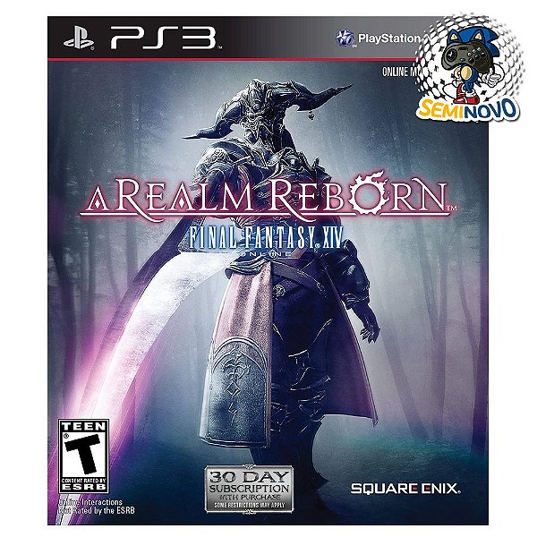 Final Fantasy XIV - A Realm Reborn - PS3 - Game com Café.com