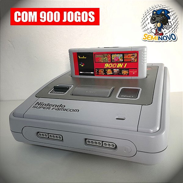 Super Famicom Tradicional - 900 em 1